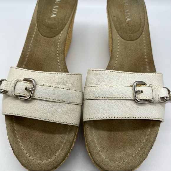 PRADA Vintage Slides Platform Sandal - Picture 4 of 9